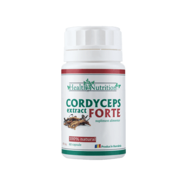 Cordyceps Extract Forte 60 cps Health Nutrition
